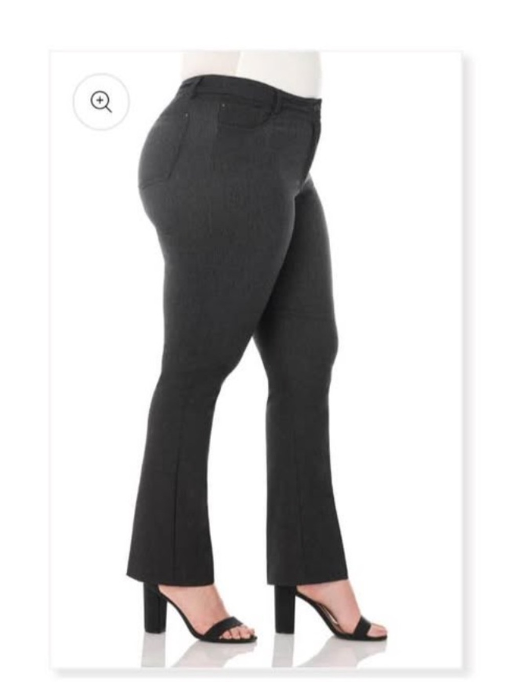 Black Bootcut Stretch Pants – Flattering Curvy Fit